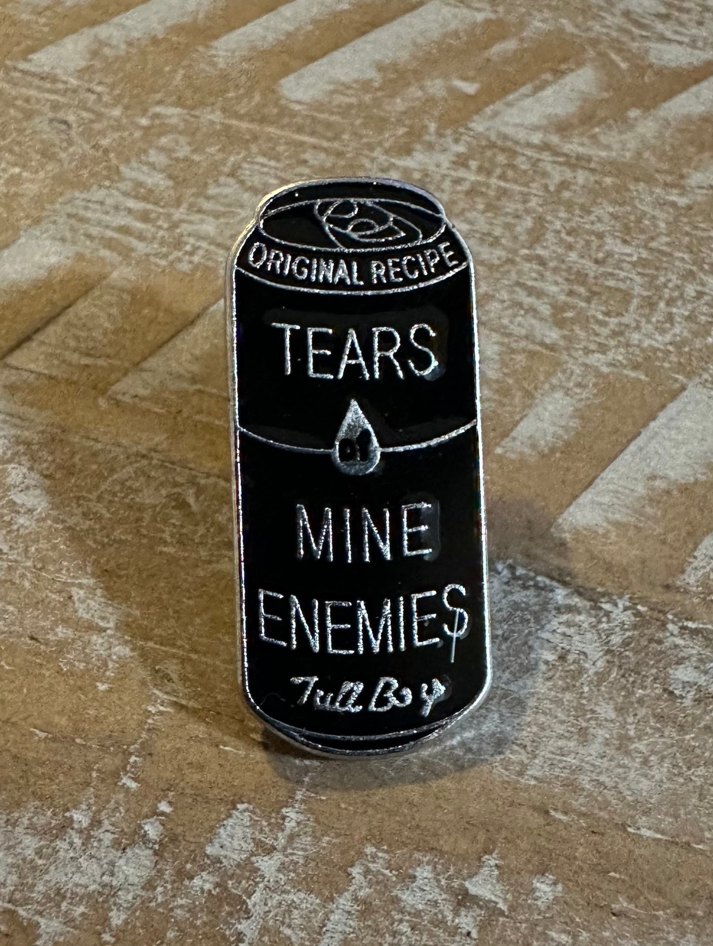 Tears of Mine Enemies Pin