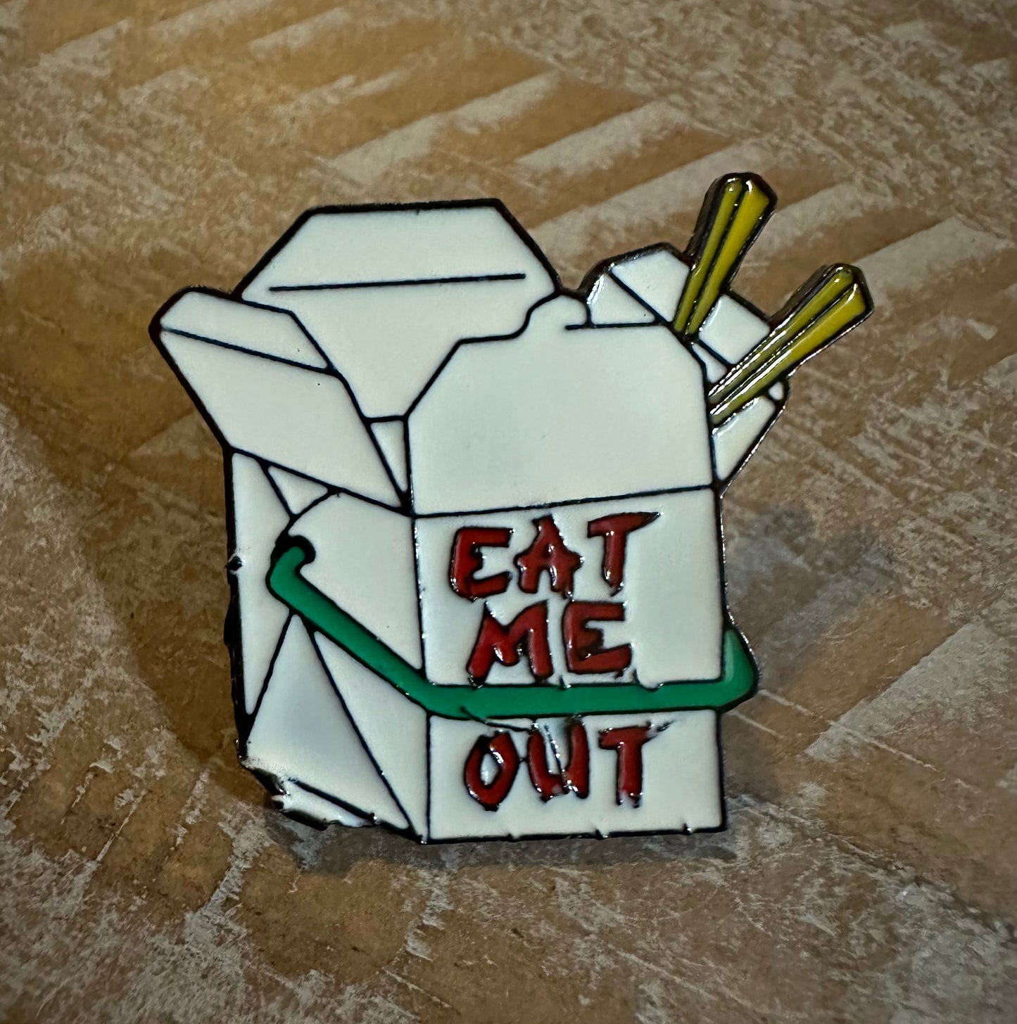 Eat Me Out Pin